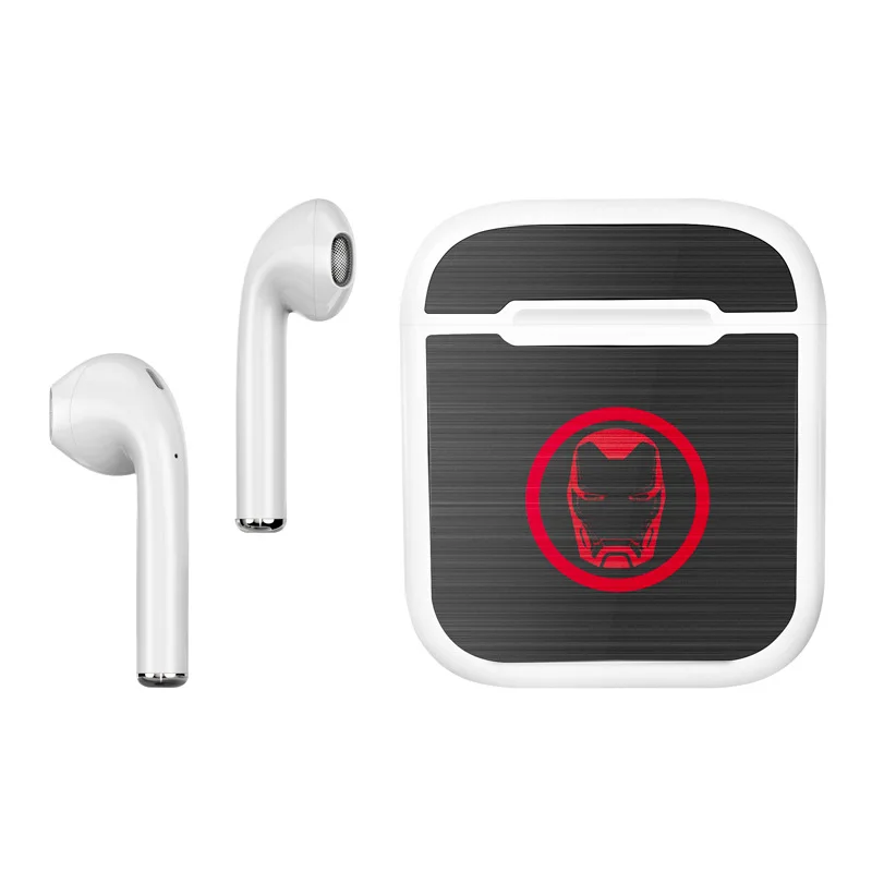 Disney с героями комиксов Марвел Капитан Америка 5 0 Беспроводной Bluetooth гарнитура