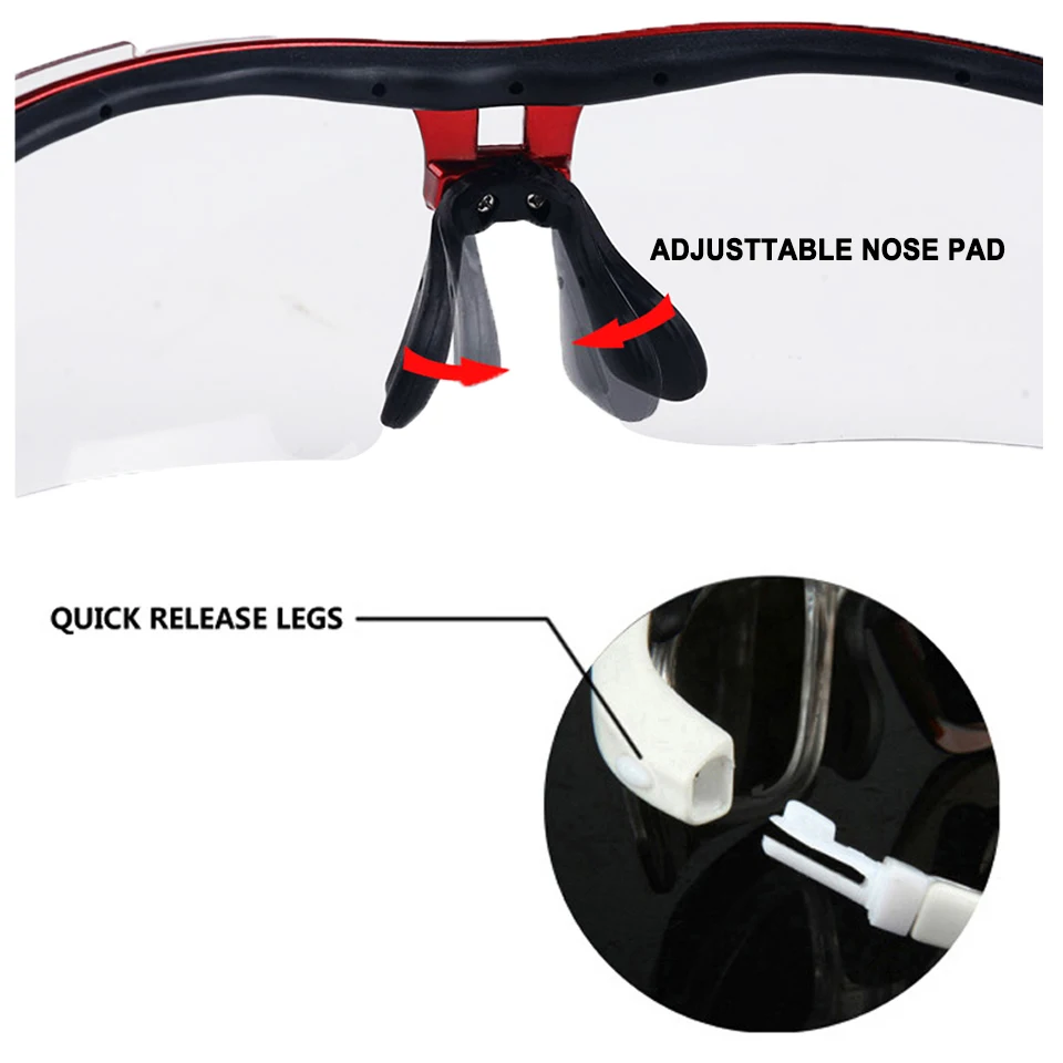 Оправа для велосипедных очков LOCLE поляризованная оправа модель 0089/0868 (только