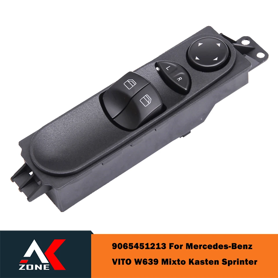 

Новинка 9065451213, переключатель стеклоподъемника для Mercedes-Benz VITO W639 Mixto Kasten Sprinter, электропитание, автомобильные аксессуары