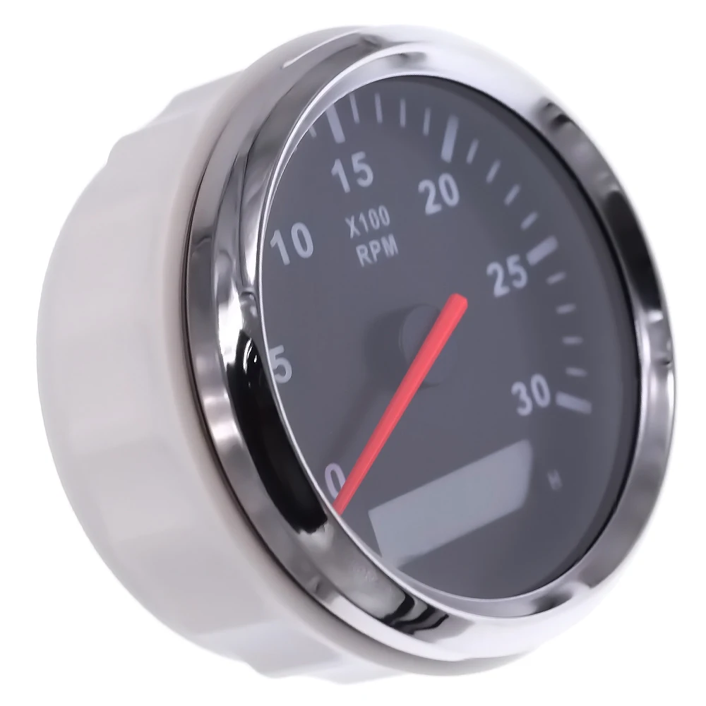 0 3000 4000 6000 об/мин Тахометр Датчик судовые Тахометры 12 В/24 В красная подсветка ЖК
