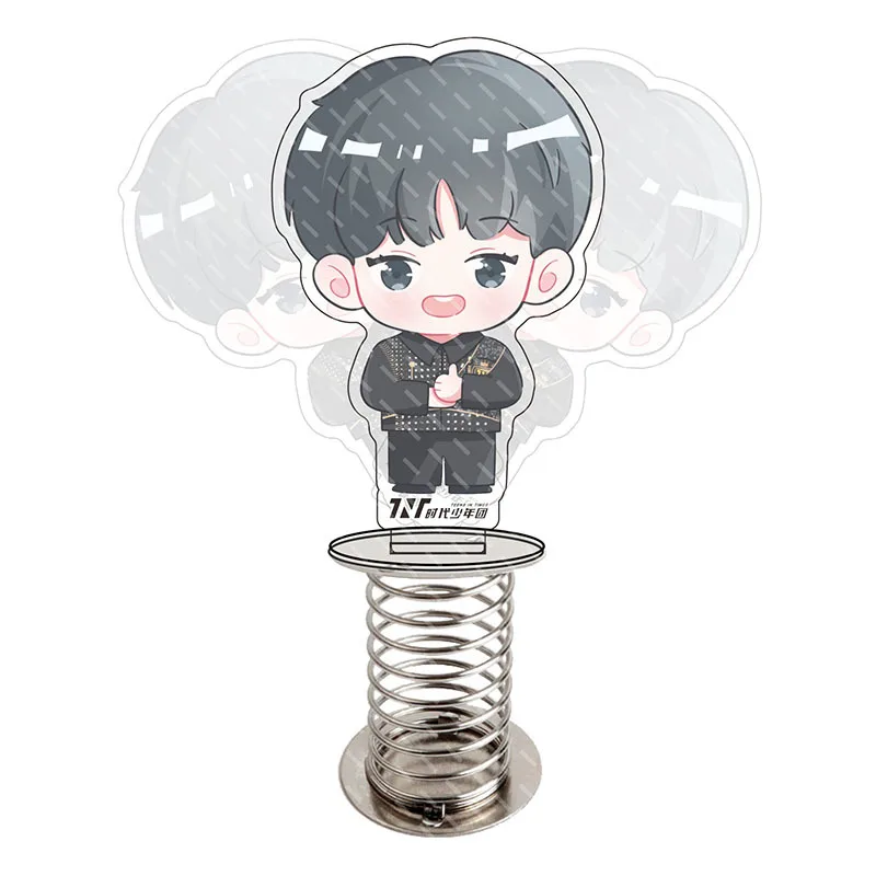 

Anime Teens In Times Acrylic Spring Washer Students Desk Decoration Computer Desktop Stand Card Christmas Birthday Presents Boys