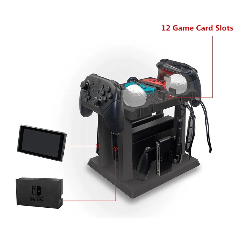 Многофункциональный хост база настольная подставка для Nintendo Switch консоль крючок