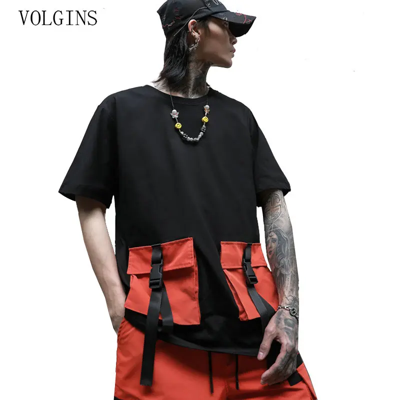 Футболка в стиле Харадзюку для мужчин и женщин уличная одежда хлопковая рубашка