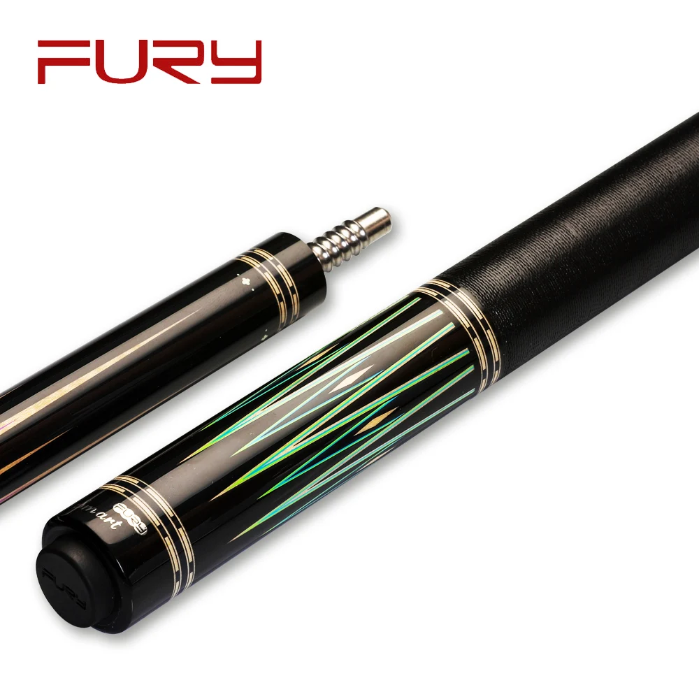 FURY Biiliard CL 1-3 набор кия для бассейна 13 мм Tiger Tip Профессиональный клен HTO вал с Чехол 3 цвета клен биллар Китай