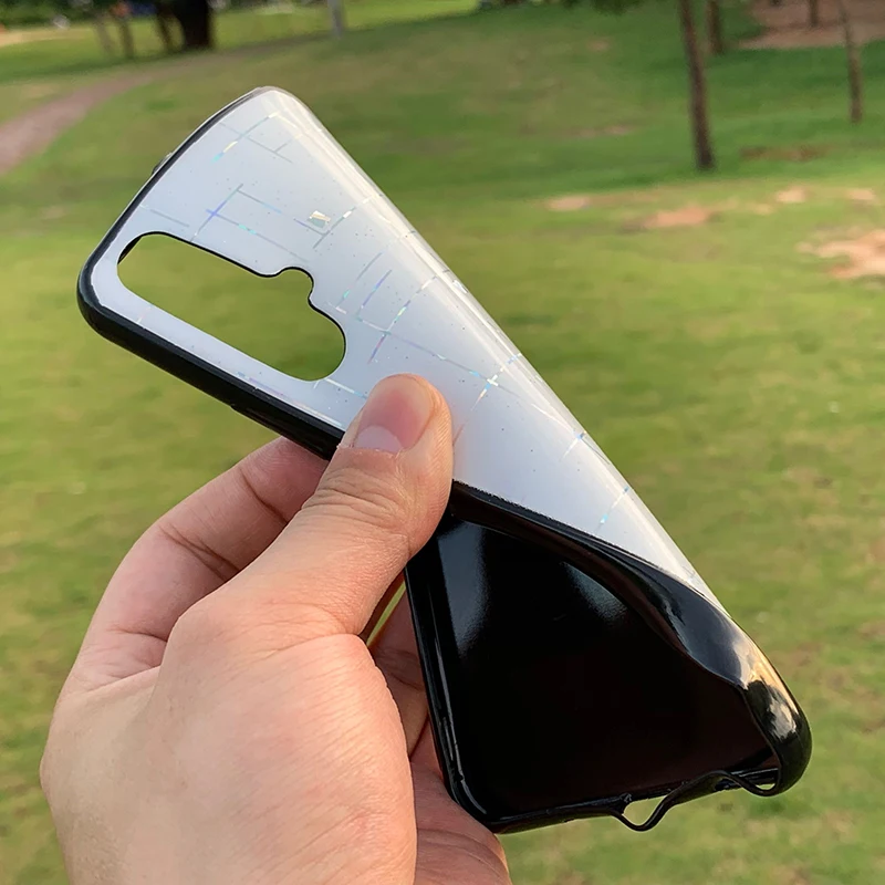 TRISEOLY чехол с лазерным градиентом для Samsung Galaxy A50 A30 A20 A10 A70 A60 A40 A80 A90 мягкий