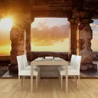 Оптовая продажа, Лидер продаж, художественное фото обои закат каменная арка украшения настенный плакат Art съемные настенные Фотообои Наклейки