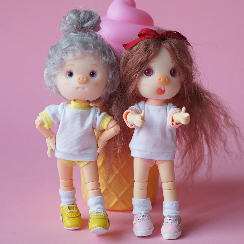 Ob11 детская одежда 1/12 Детская Одежда BJD для спортзала спортивная красивый узел
