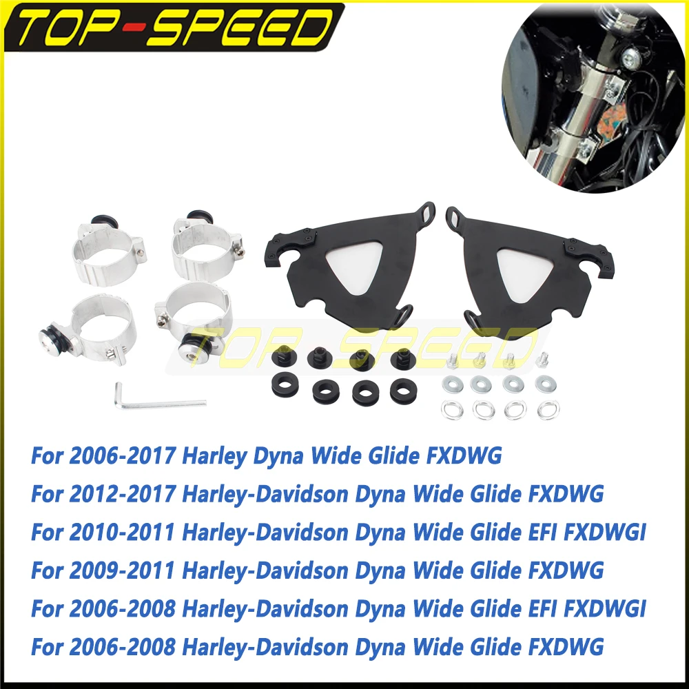 

Для Harley-Davidson Dyna Wide Glide FXDWG EFI FXDWGI 2006-2017 головка мотоцикла speedtrigger-Lock монтажный комплект оборудования
