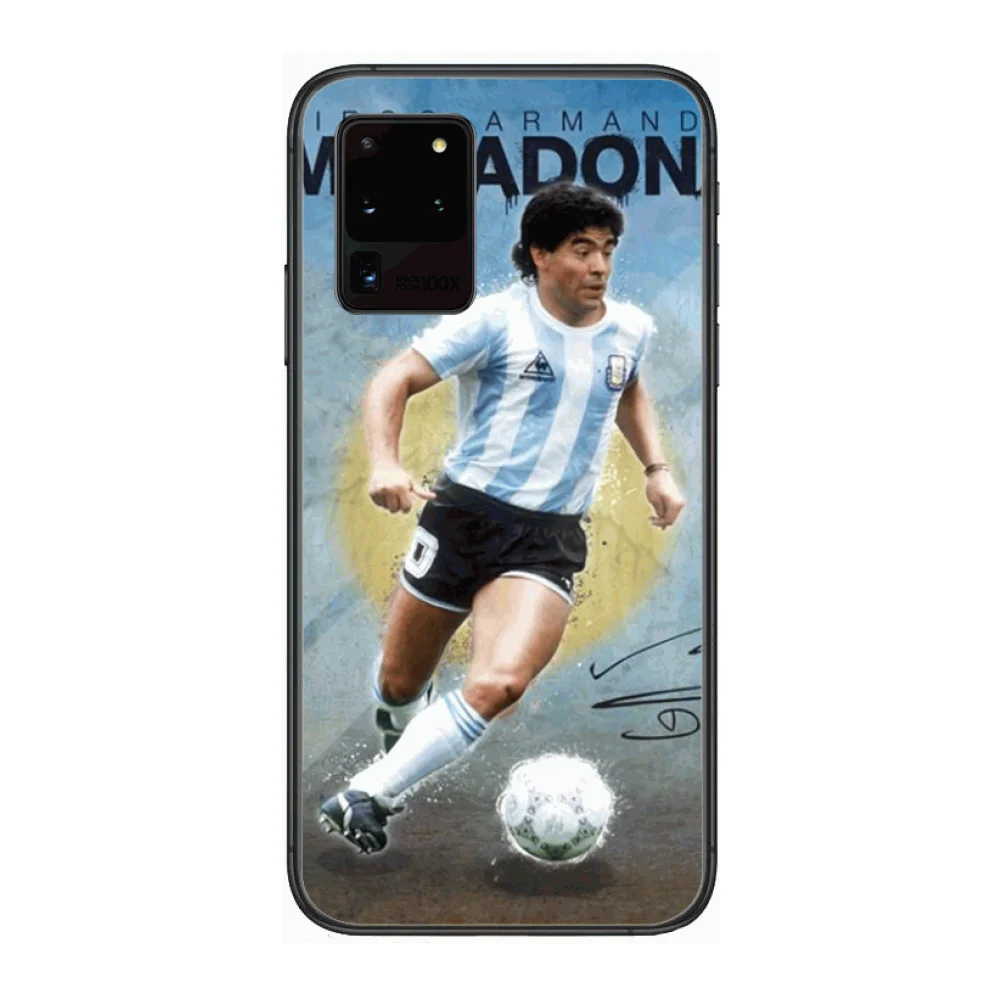 

athlete Phone cover hull For SamSung Galaxy S 6 7 8 9 10 20 Plus Edge E 5G Lite Ultra black soft bumper