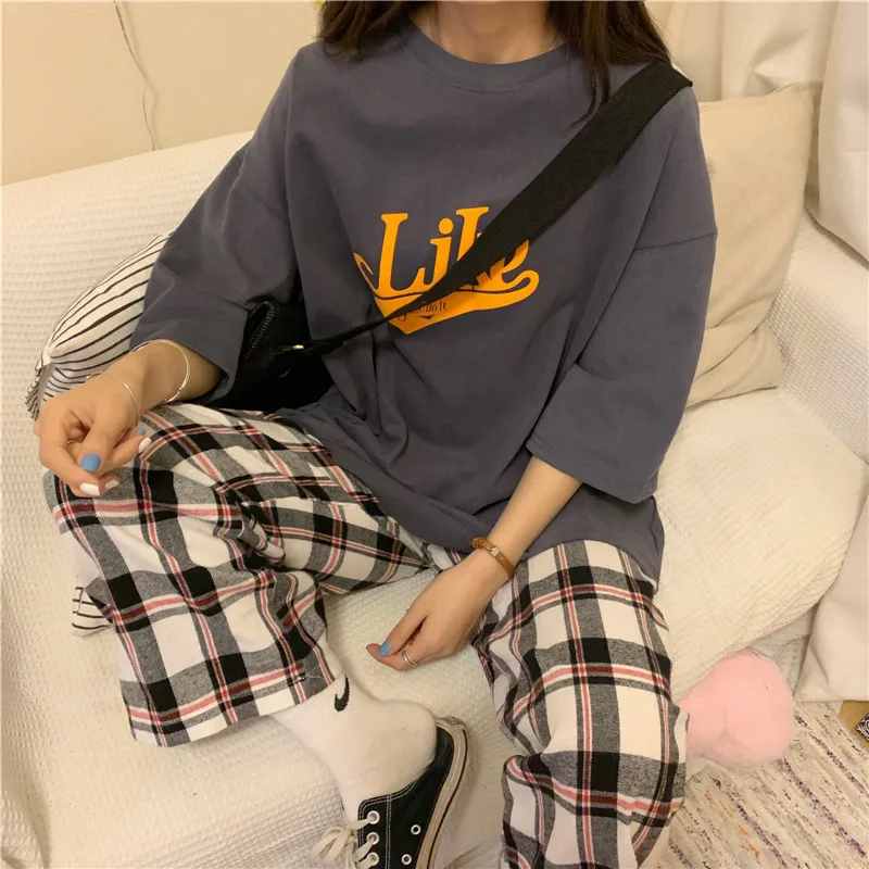 Новая Весенняя и летняя футболка с короткими рукавами Женская длинная куртка в