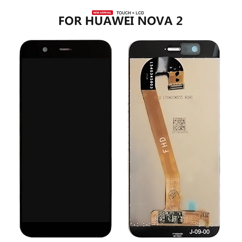 Высококачественный Дисплей для Huawei Nova 2 PIC-AL00 PIC-L09 PIC-L29 PIC-TL00 ЖК-дисплей с сенсорным