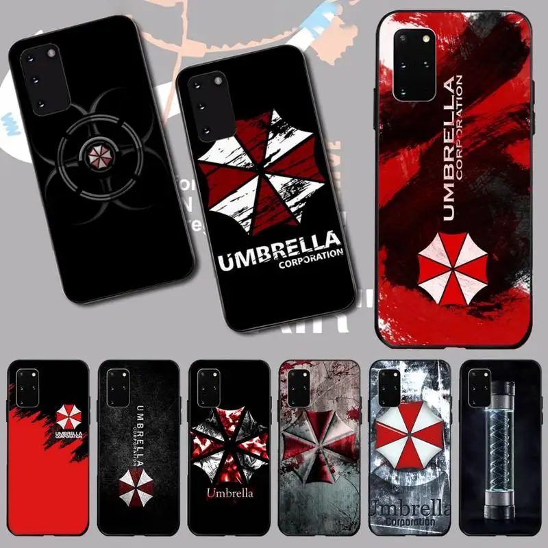 

PENGHUWAN umbrella corporation Soft Silicone TPU Phone Cover for Samsung S20 plus Ultra S6 S7 edge S8 S9 plus S10 5G