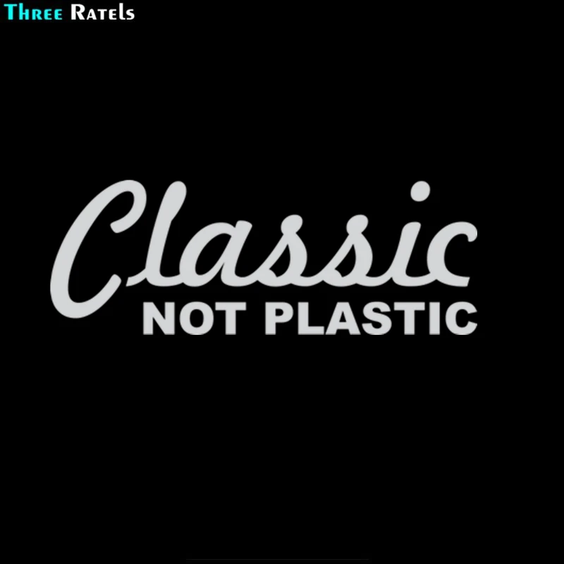 Классическая не пластиковая забавная виниловая Автомобильная наклейка Three Ratels