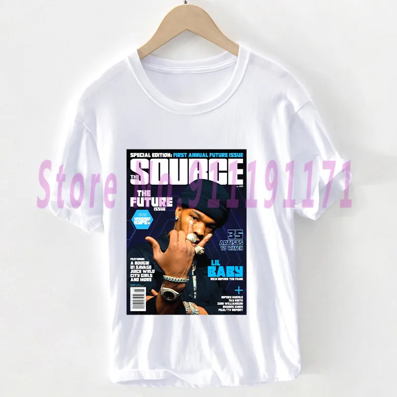 

Fashion The Source t shirt Unisex Smiles in my face Tops 90s cool poster graphics 100% Cotton Hip Hop clothes Pluse Size T-shirt