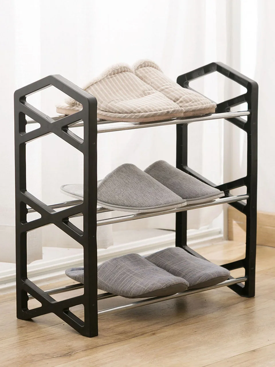 

Multi-Layer Assembly Simple Shoe Rack Household Multi-Function Rack Simple Modern Dormitory Shoe Cabinet Space-saving Shoe Rack