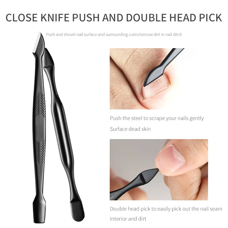 18pcs/set New Manicure Nail Clippers Pedicure Set Portable Travel Hygiene Kit Stainless Steel Cutter Tool | Красота и здоровье