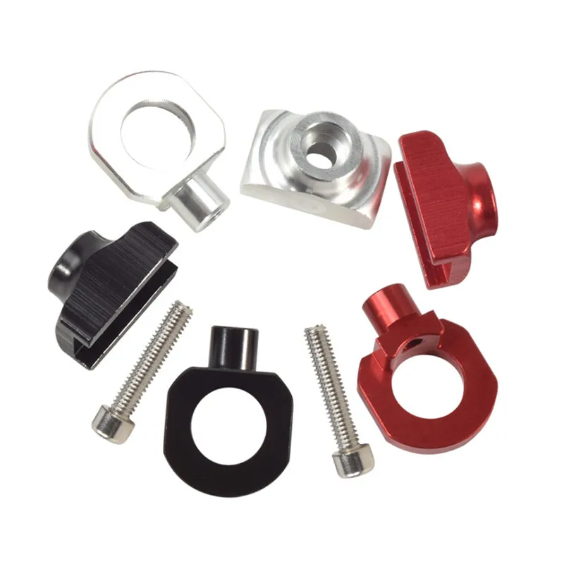 

New Bicycle Chain Adjuster Tensioner Fastener Aluminum Alloy Bolt For BMX Bike Single Speed Bicycle Bolt Screw