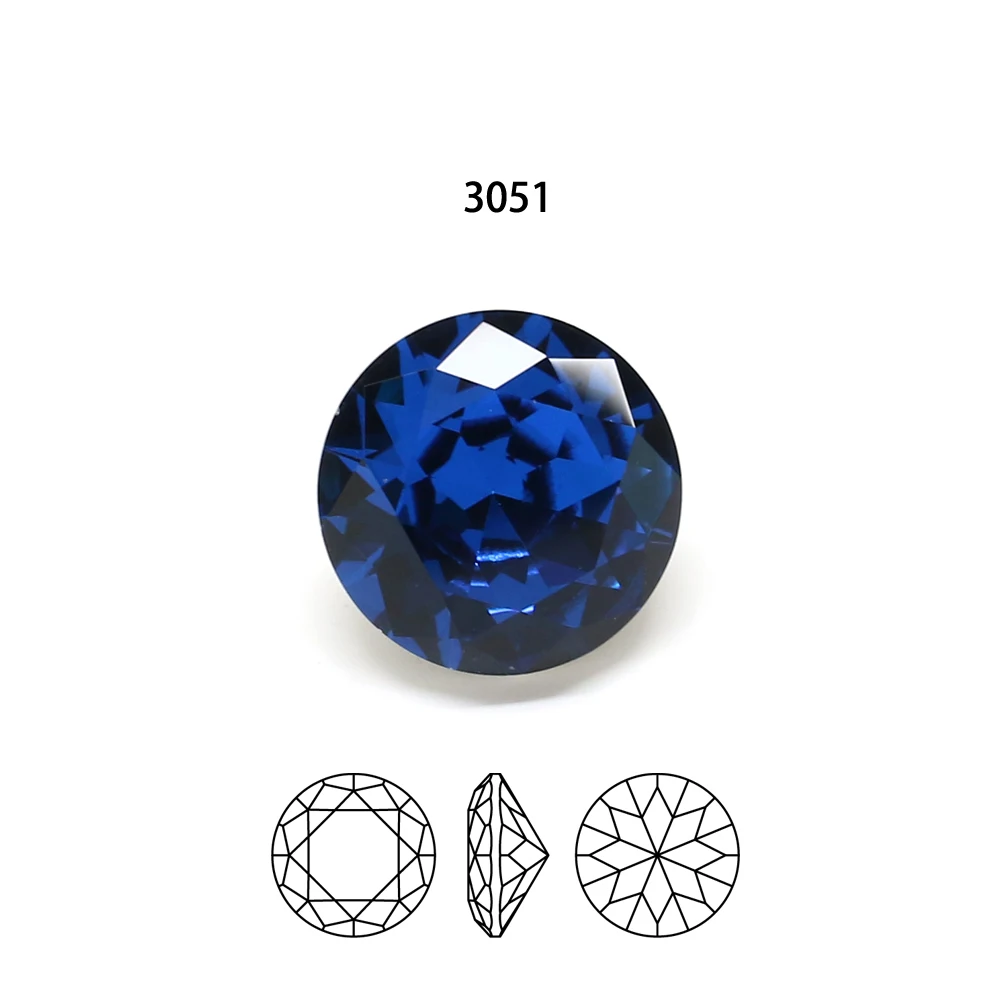 Круглые Кристаллы K9 стеклянная стразы и кристальная аппликация Необычные камни