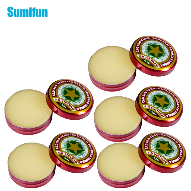 Мазь вьетнамская Золотая башня холодная Освежающая головная боль