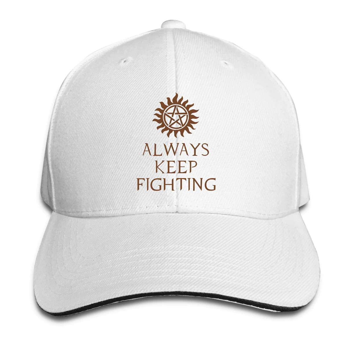 

Always Keep Fighting men women's Fashionable breathable Baseball Cap