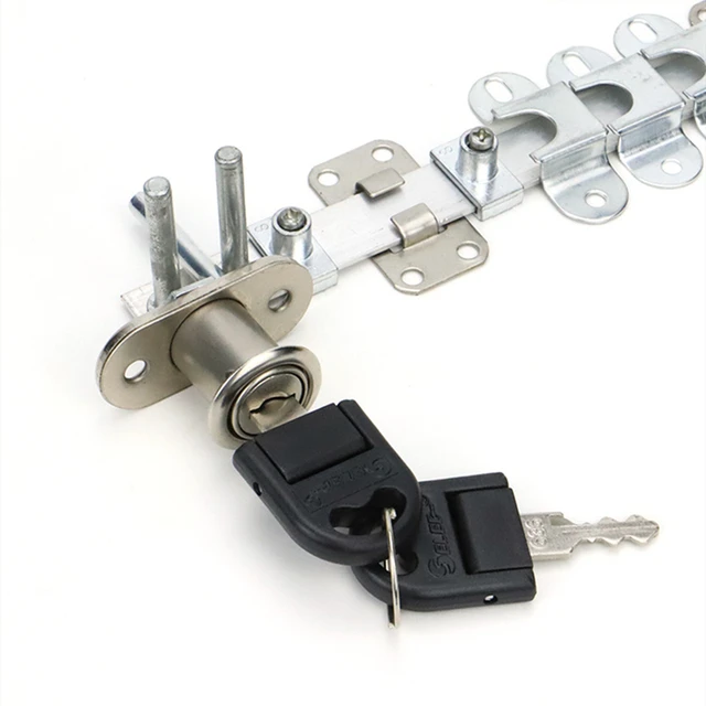 1set Drawer Lock For Cabinet/aluminium Alloy Door Shutter Zinc Alloy Garage  Door Cabinet Locks With Keys Accessories - AliExpress