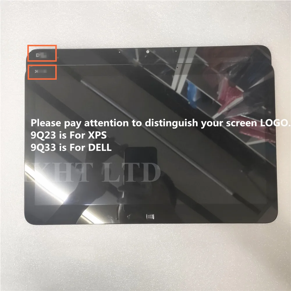 12.5&quot LP125WF1 SP A2 A3 A1 E3 Touch LCD screen For Dell XPS 12 9Q23 9Q33 LED assembly 1920*1080 FHD Fully Tested | Компьютеры и