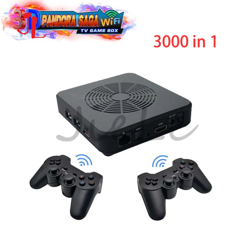 Игровая приставка 3D Pandora Сага Wifi 3000 в 1 мультиигры аркадная консоль