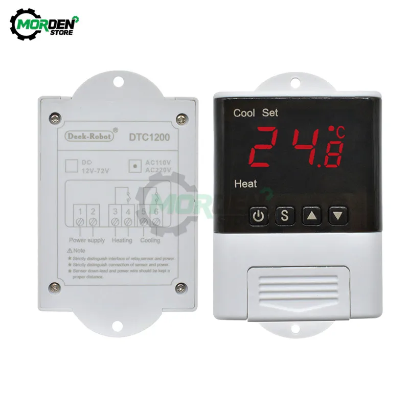Терморегулятор DTC1200 DTC2210 DTC1110 110 В переменного тока 220 цифровой Wi Fi термостат