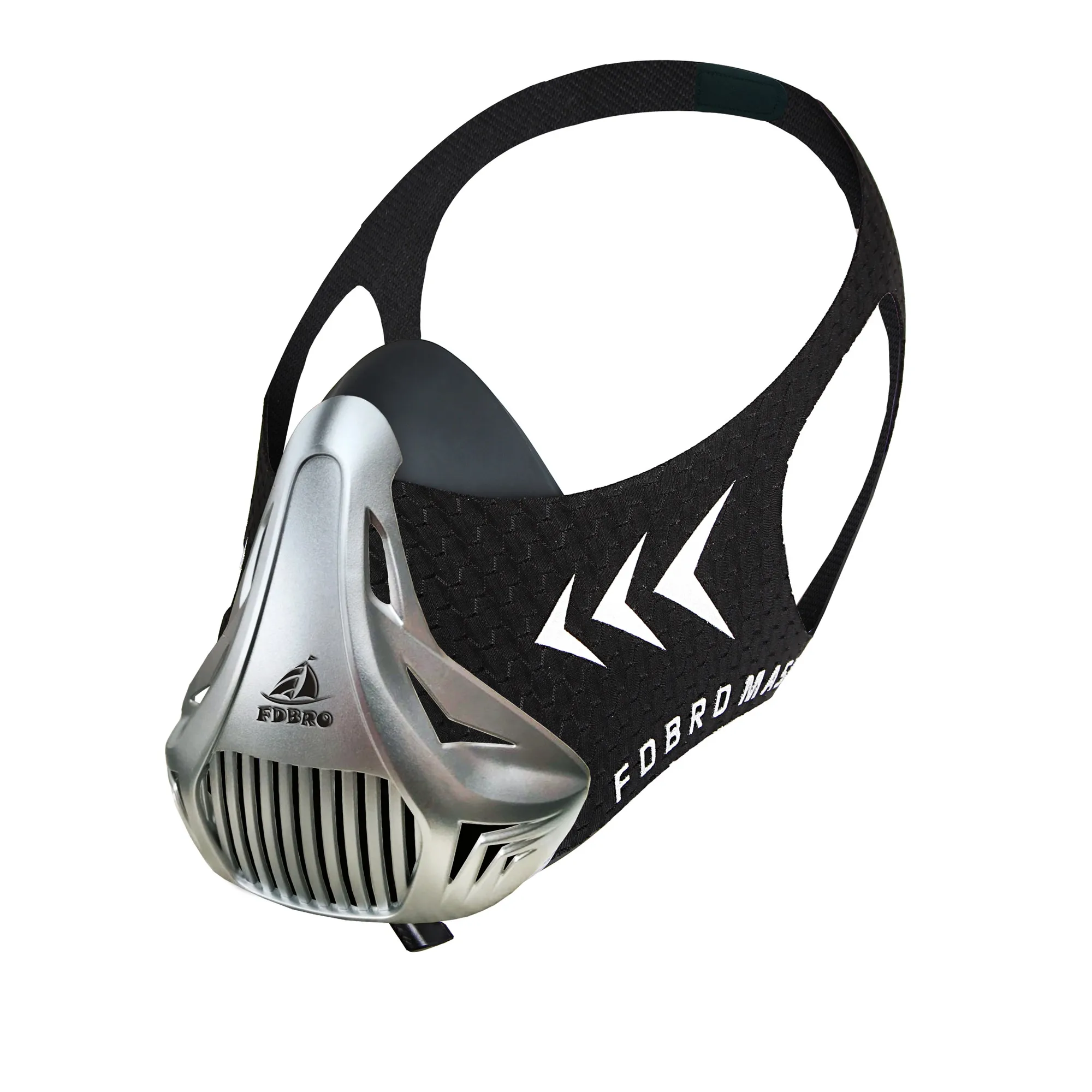 Sliver Black FDBRO спортивные маски для бега, спортивные маски для тренировок, тренажерного зала, тренировок, велоспорта, высокой высоты, спортивные маски 2,0 - Цвет: Sliver Black