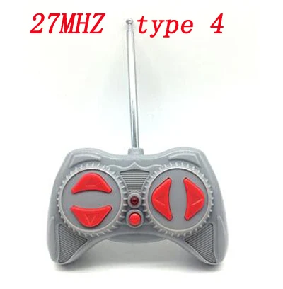 1 шт. Детский Электрический автомобиль RC Trasmitter 2,4G 27MHZ 40MHZ 49MHZ пульт дистанционного управления для мальчиков детские игрушечные машинки управление транспортным средством - Цвет: 27MHZ type 4