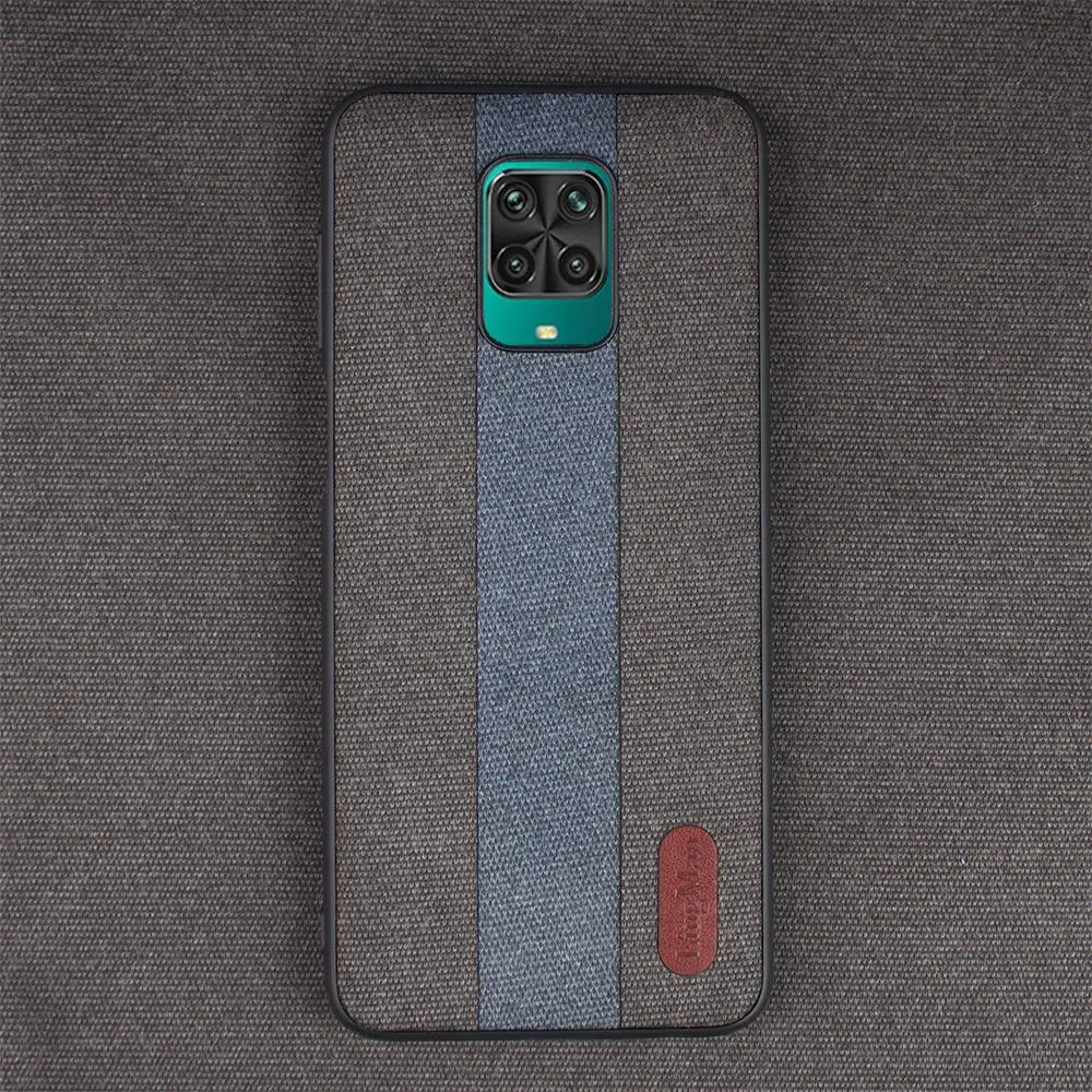 back cover For xiaomi redmi note 9 Pro phone case fabric Holder silicon shockproof 9s max shell |