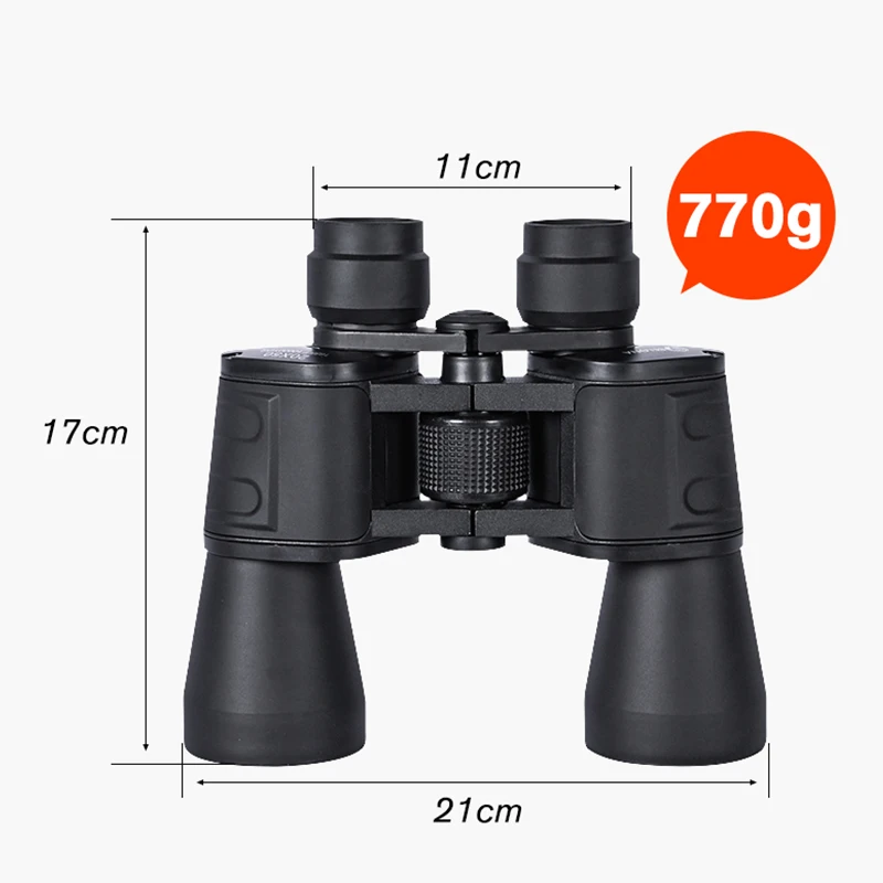 Бинокль BELONA 20x50 с резиновым и металлическим корпусом HD для дикой природы охоты