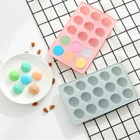 15 grids creative 3d mimi form silicone fondant mold cake decorating tools silicone chocolate molds ice mold kitchen accessories