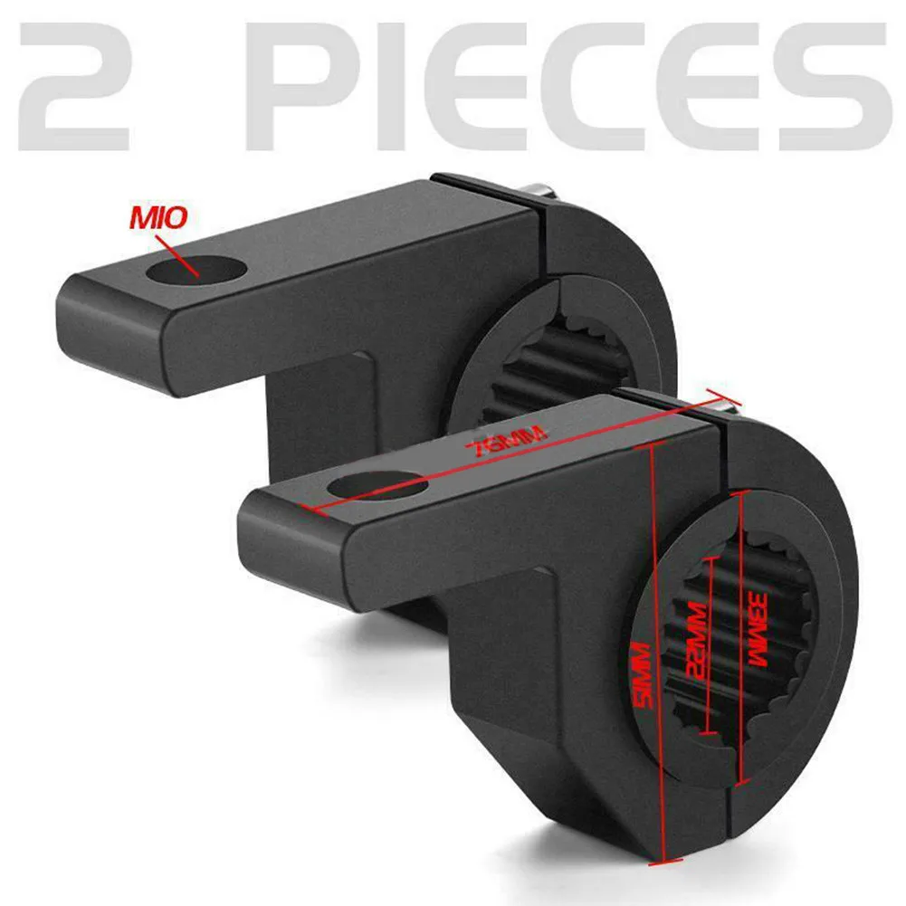 

Fog Spotlight Clamp Holder Bracket Fork Headlight Mount Parts Trucks Tube