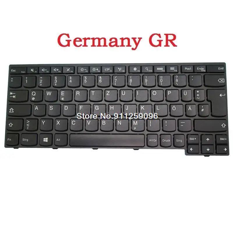 

Keyboard For Lenovo For Thinkpad Yoga 11E 20D9 20DA 20E5 20E7 11E 20E6 20E8 20ED 20EE Czech CZ Germany GR Spain SP Swiss SW