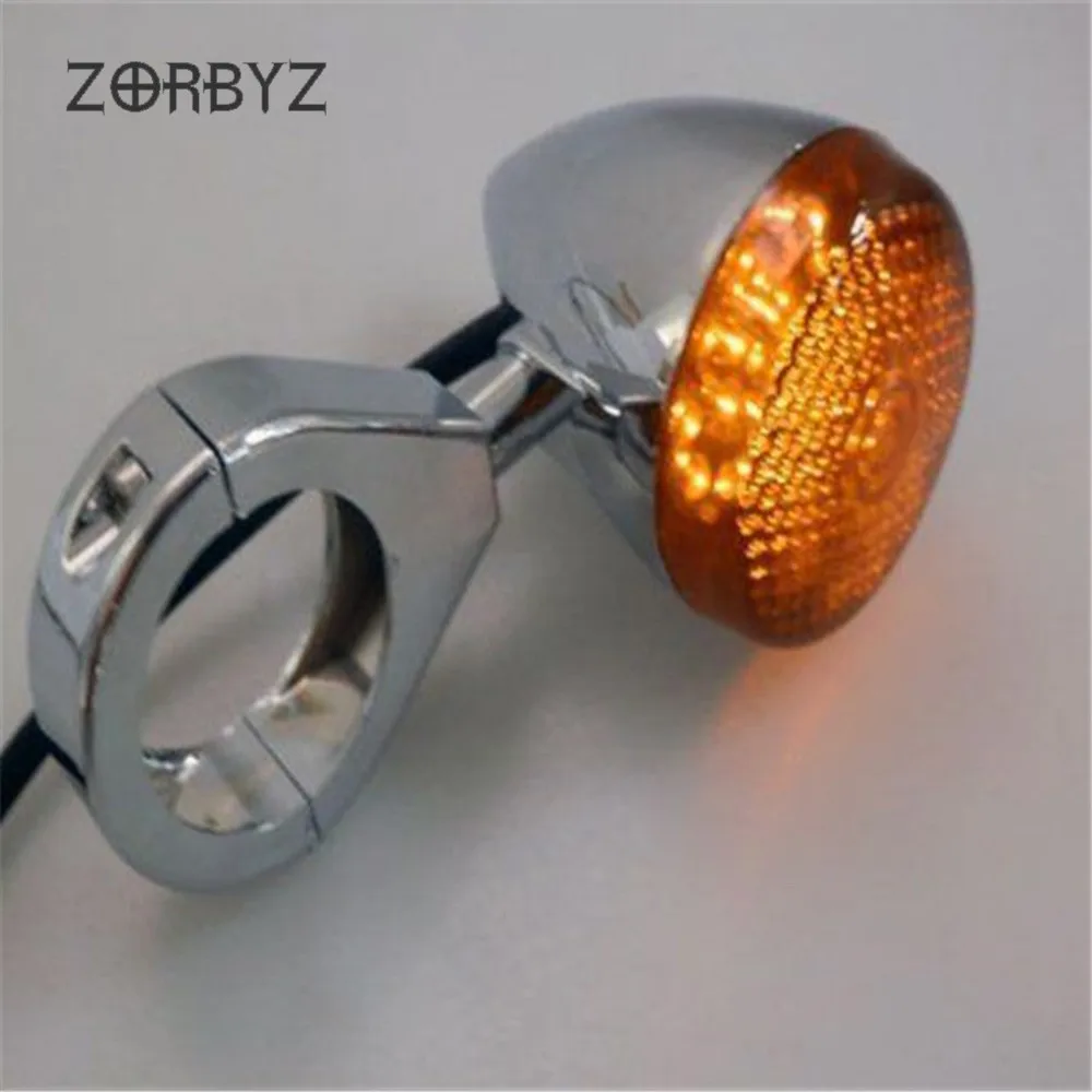 ZORBYZ мотоцикл хром 41 мм переднее перемещение вилка зажим указатель поворота