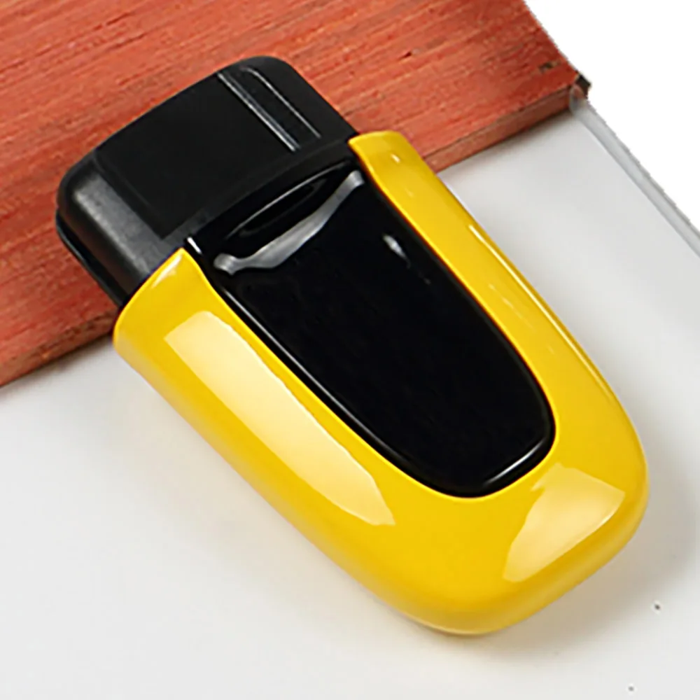 B car key case for porsche macan cayenne panamera 718 2011 2012 2013 - Название цвета: B