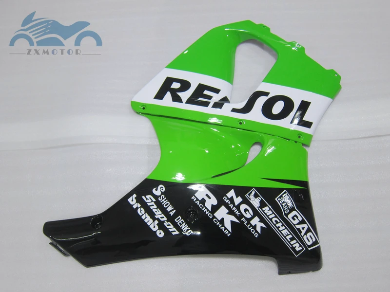 

ABS plastic fairing kit fit for Honda CBR900RR919 1998 1999 CBR 900RR919 98 99 black green white sports fairing kits parts JK03