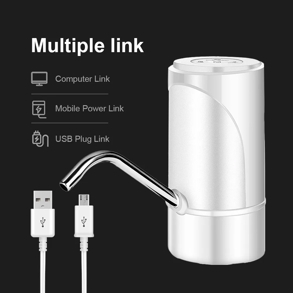 

USB Charging Automatic Electric Water Dispenser Pump Bottle Water Pump Home Office Pure Water Drinking Water Dispenser