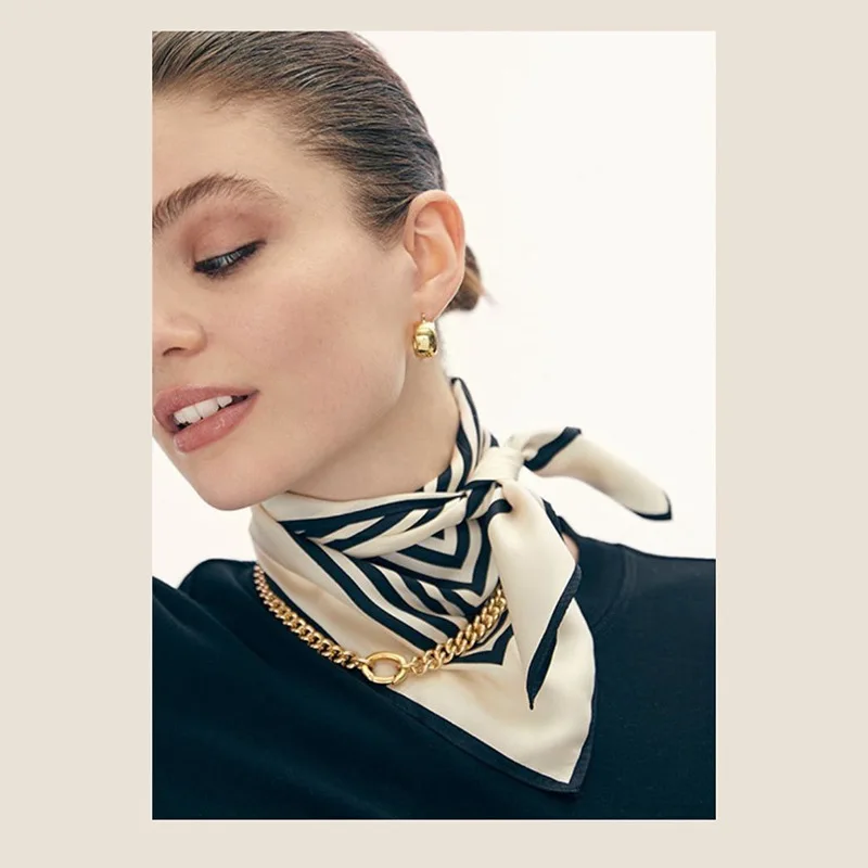 70*70 см Шарф Для женщин шарфы в клеточку Элитный бренд женский шейный платок шарф