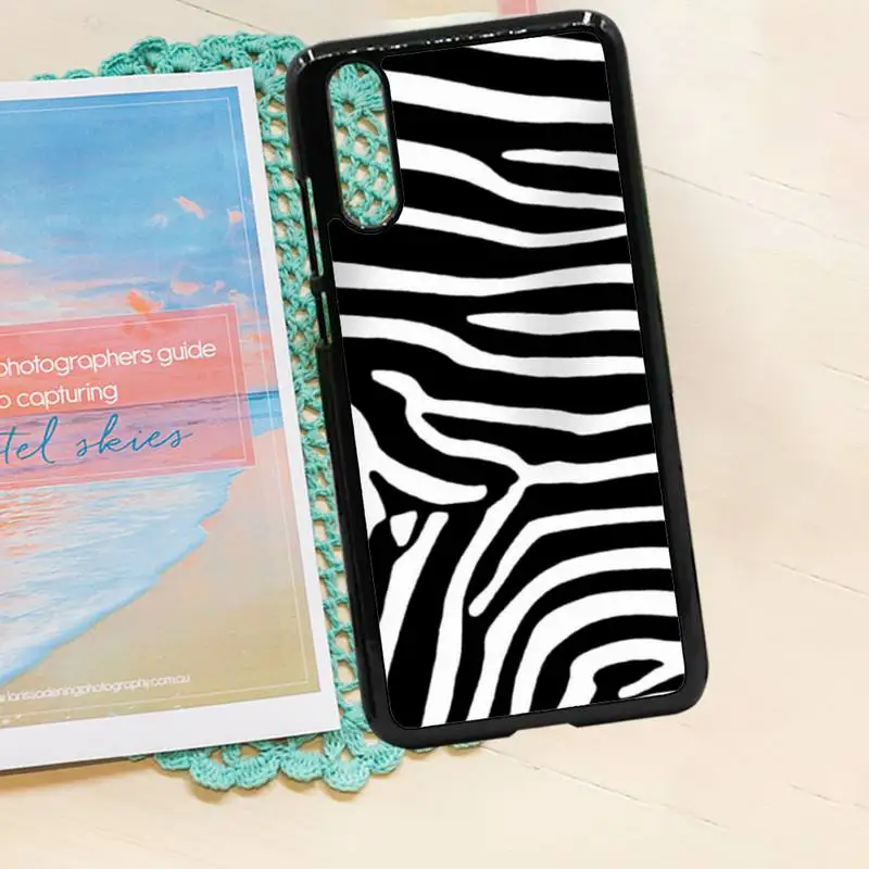 

Zebra print clip art pattern Phone Cases PC for iPhone 11 12 pro XS MAX 8 7 6 6S Plus X 5S SE 2020 XR