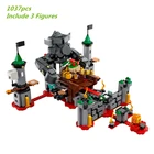 Новинка 2021 г., конструктор Замок бойсеров, Босс, набор для сборки, игрушки сделай сам для детей, совместимы с кирпичами, Классическая модель фильма