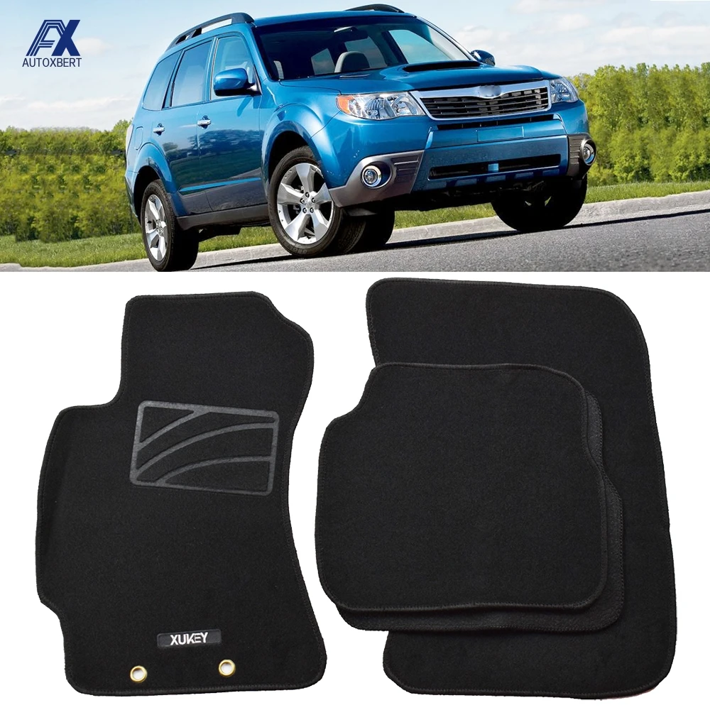 4 шт. передний задний автомобильный коврик для Subaru Forester 2009 2010 2011 2012 LHD