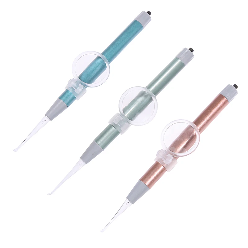 

LED FlashLight Earpick Baby Ear Cleaner Endoscope Penlight Spoon Cleaning Ear Curette Light Spoon with Magnifier Ear Wax Removal