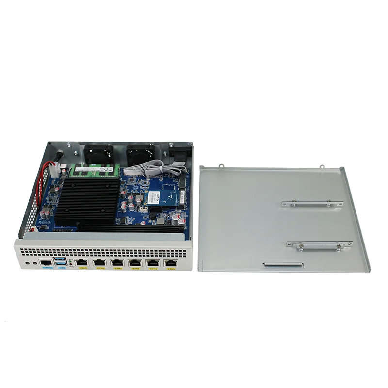Мини-роутер POE PSE 6 дюймов Intel Gigabit LAN Celeron J4125 четыре ядра Pfsense Mikrotik VPN | Компьютеры и
