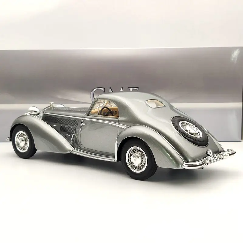 CMF 1:18 для H ~ rch 853 специальный купе от Erdmann & Rossi 1937 CMF18150 модели металлик-серого
