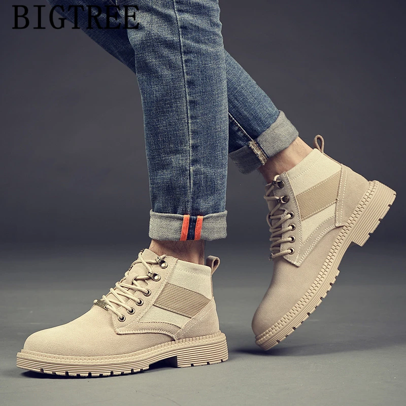 Мужские Ботильоны кожаные ботинки Мужская модная обувь ковбойские сапоги