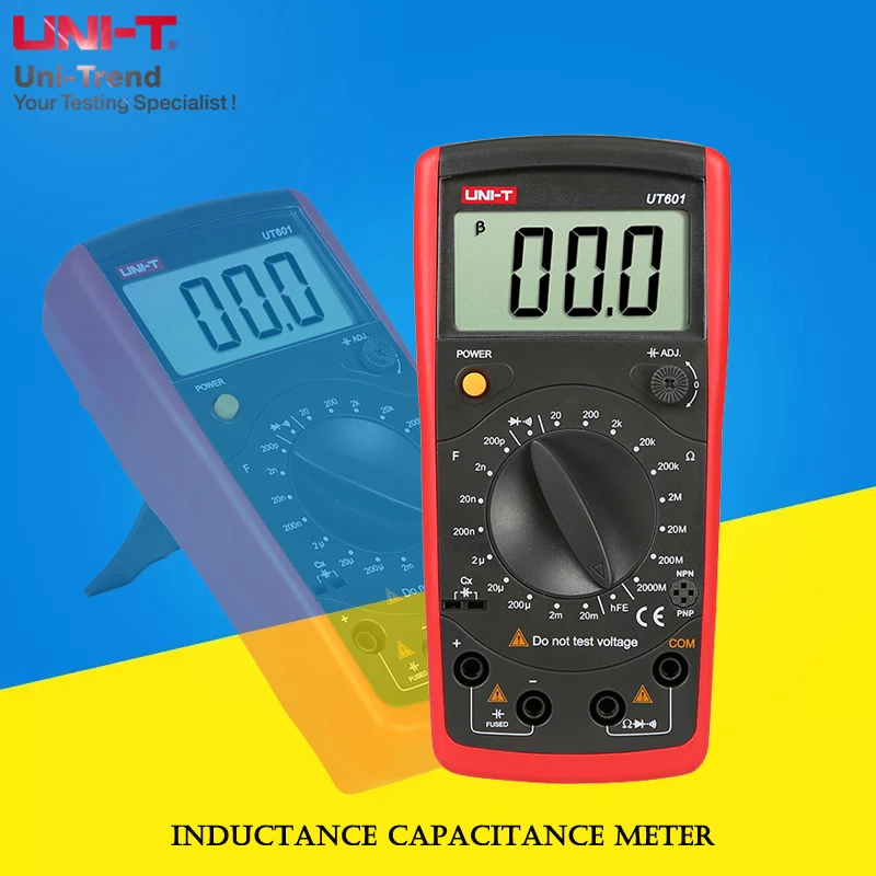 UNI-T UT601/UT603 Индуктивный измеритель емкости Резистор/Емкость/индуктивность/ручной
