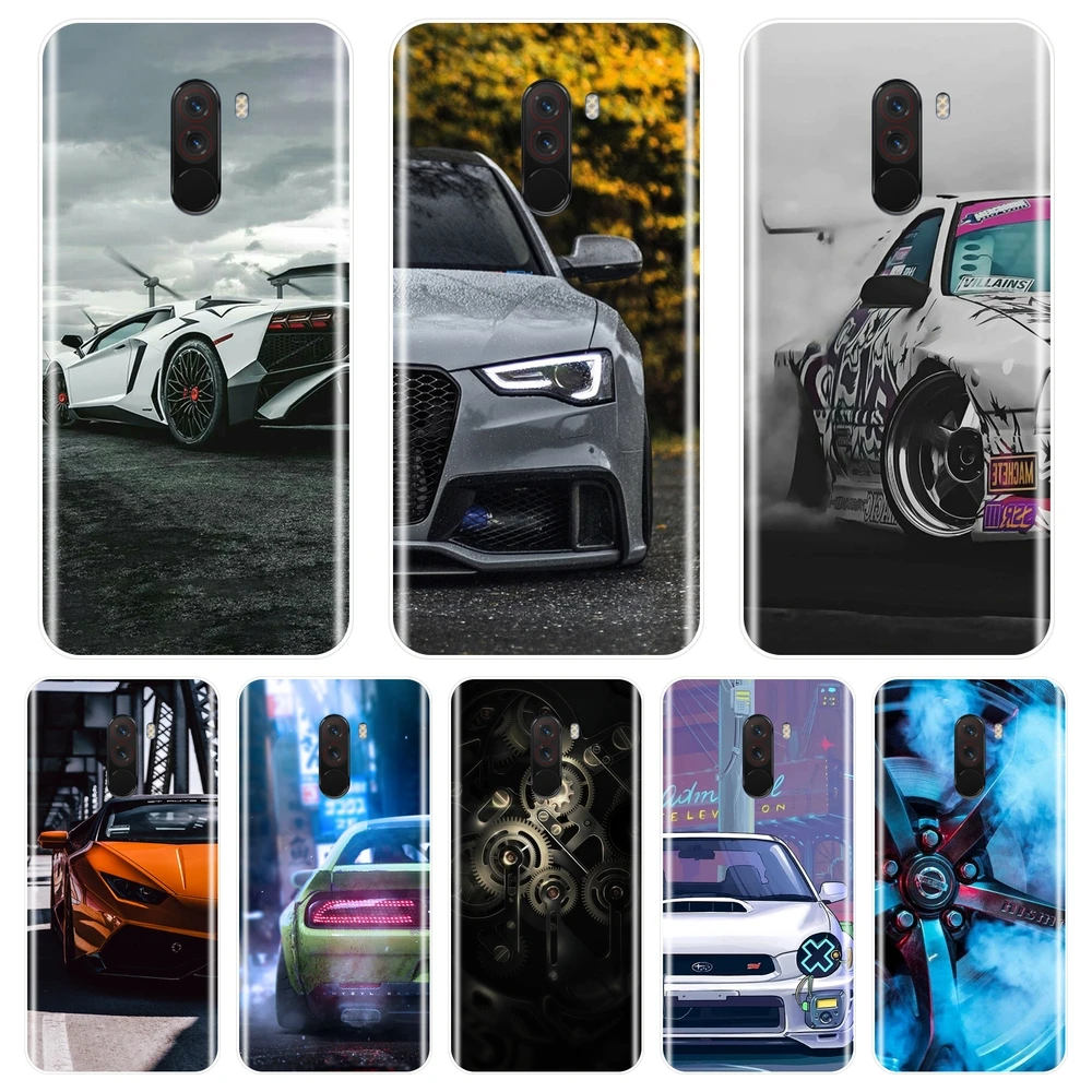 Чехол для Pocophone F1 Xiaomi Redmi S2 6A 5 Plus 4A Мягкая силиконовая задняя крышка Note 4 4X 5A 6 Pro Prime