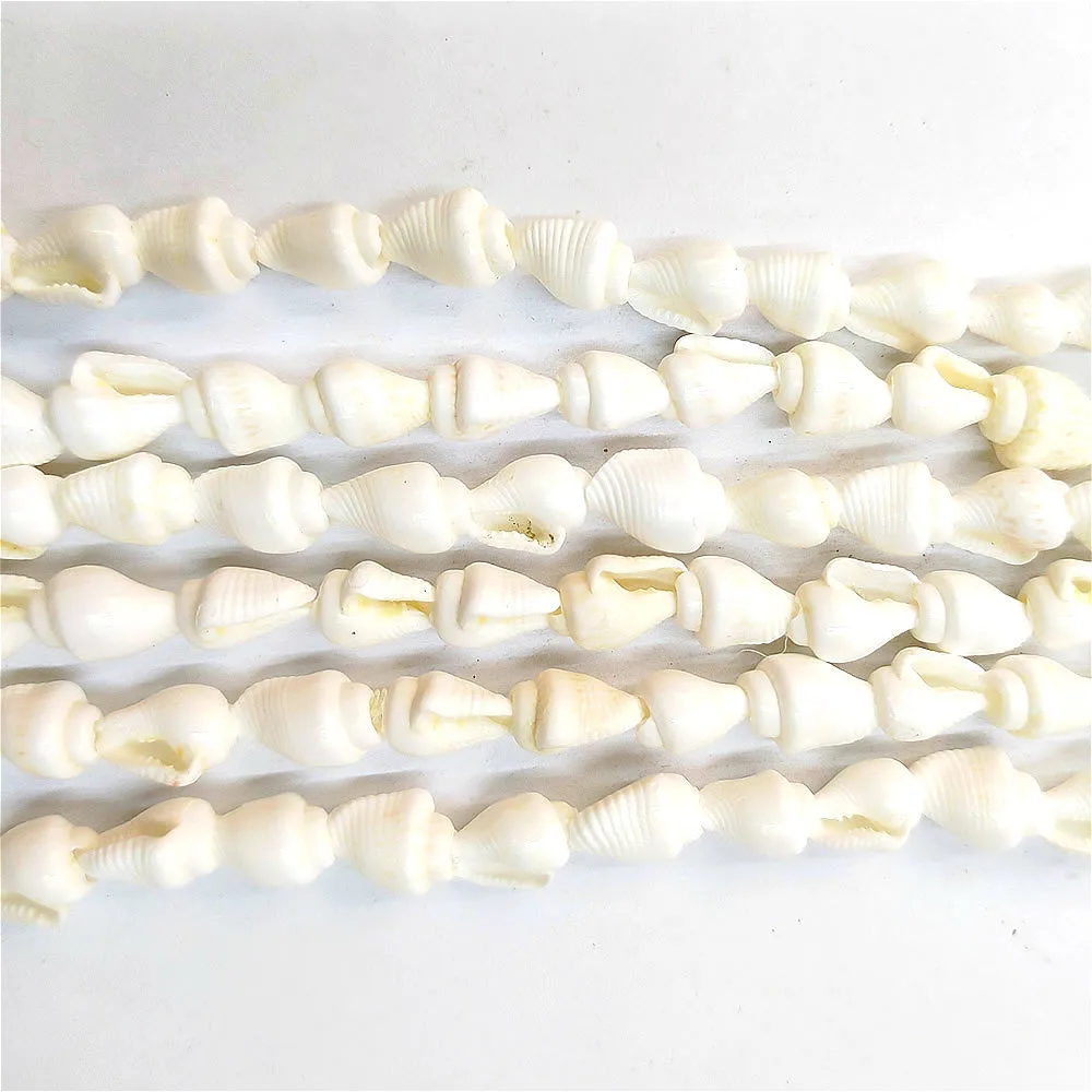 

Natural Conch Shell Material Beads Fine White Rice Conch Loose Beads Used for DIY Jewelry Necklace Bracelet Earring Accessories